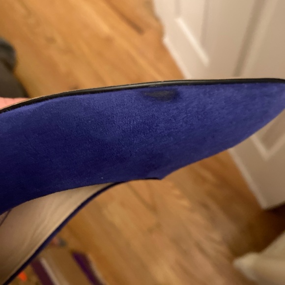 Botkier blue suede block heels - Picture 6 of 6